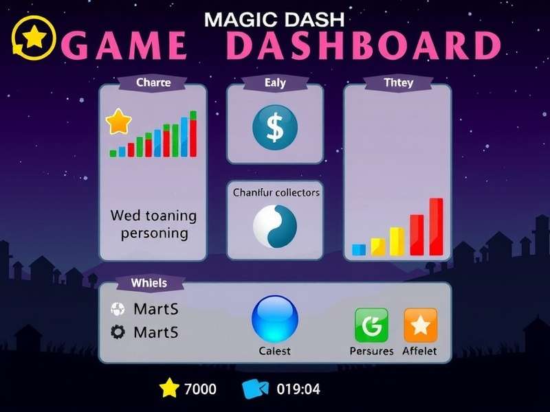 Masala Magic Dash Game Dashboard